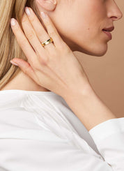 Yellow gold 14 carat wedding ring