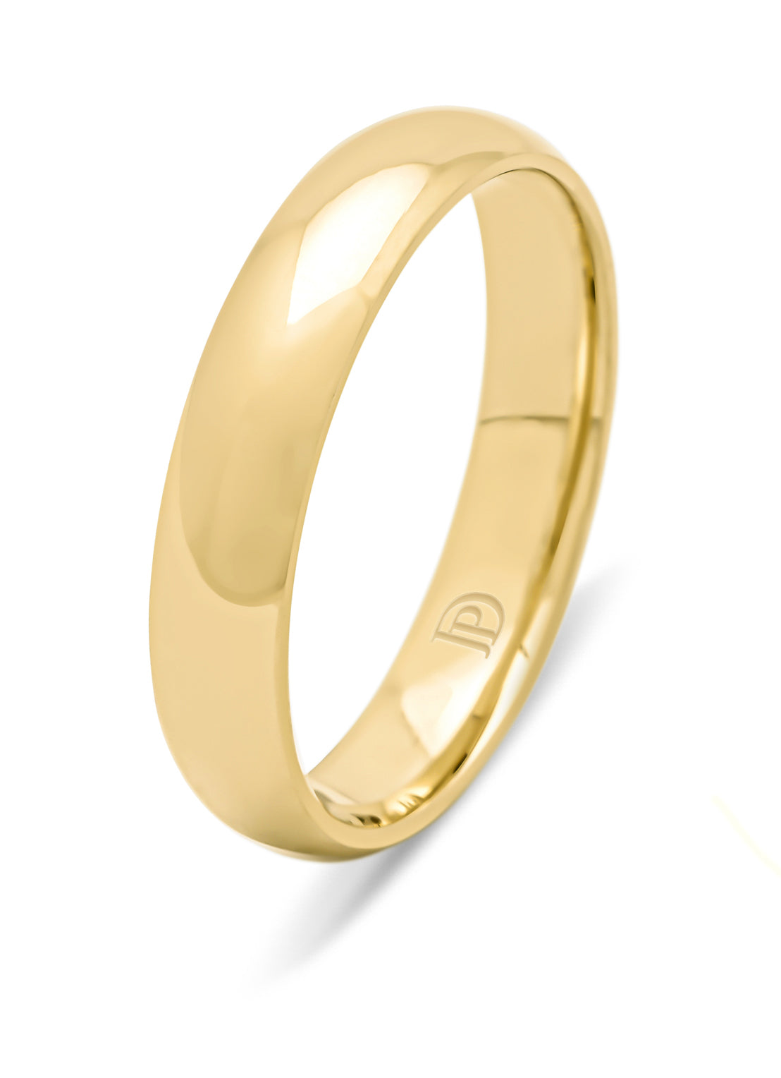 Geelgouden 18 kt trouwring, Wedding