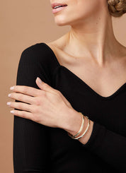 Bangle, 0.35 CT Diamant, Timeless Treasures 5mm