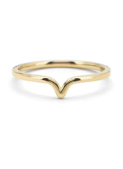 Yellow gold ring Cosmic