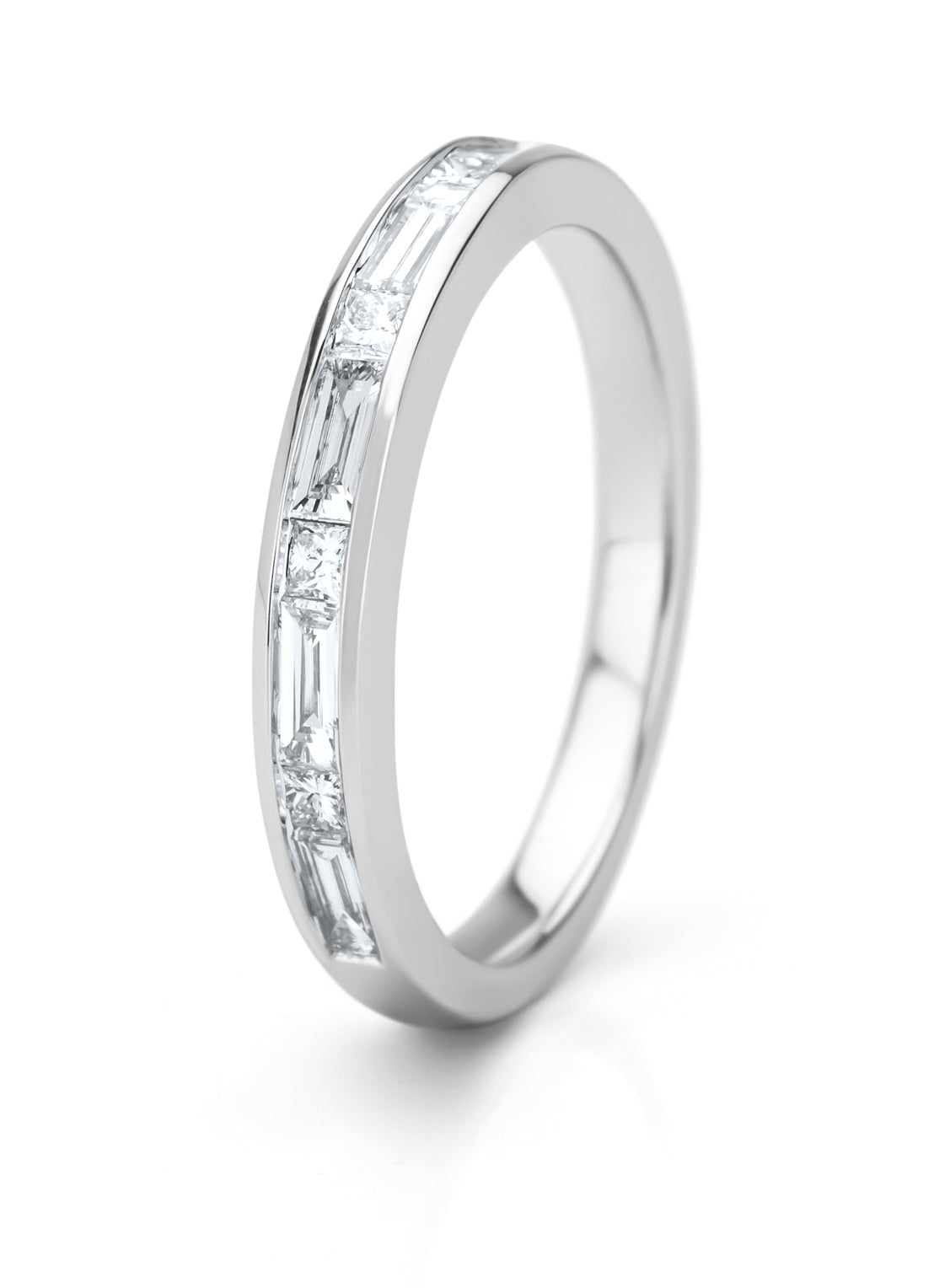Witgouden ring, 0.50 ct diamant, Wedding