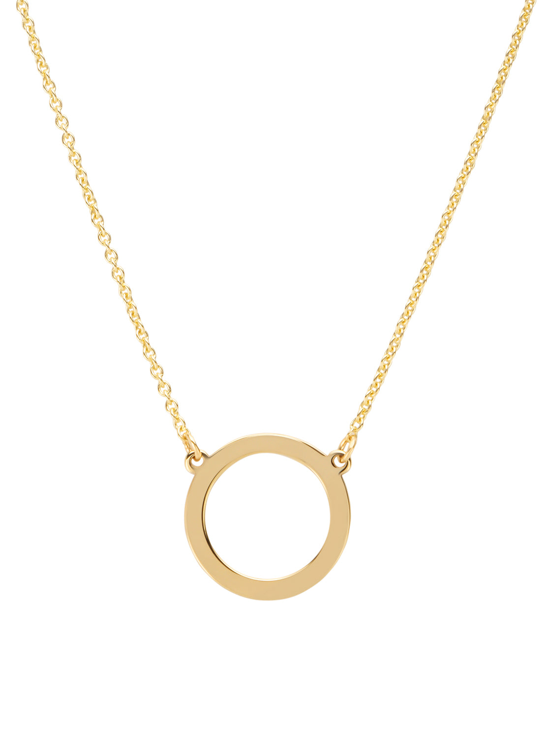 Geelgouden collier Marigold