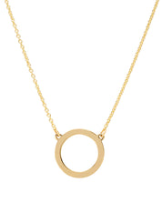 Geelgouden collier Marigold