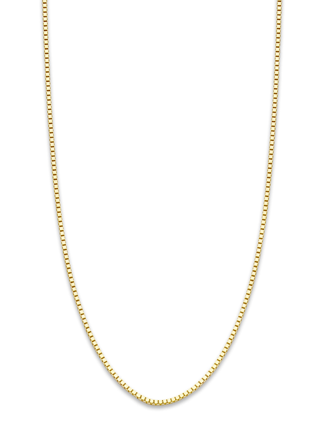 Geelgouden venetiaans lengtecollier Timeless Treasures 42cm