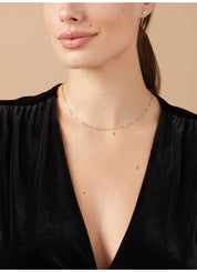 Geelgouden venetiaans lengtecollier Timeless Treasures 42cm