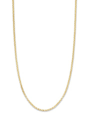 Yellow gold jasseron length length Timeless Treasures 50cm