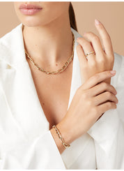 Yellow gold Collier Timeless Treasures
