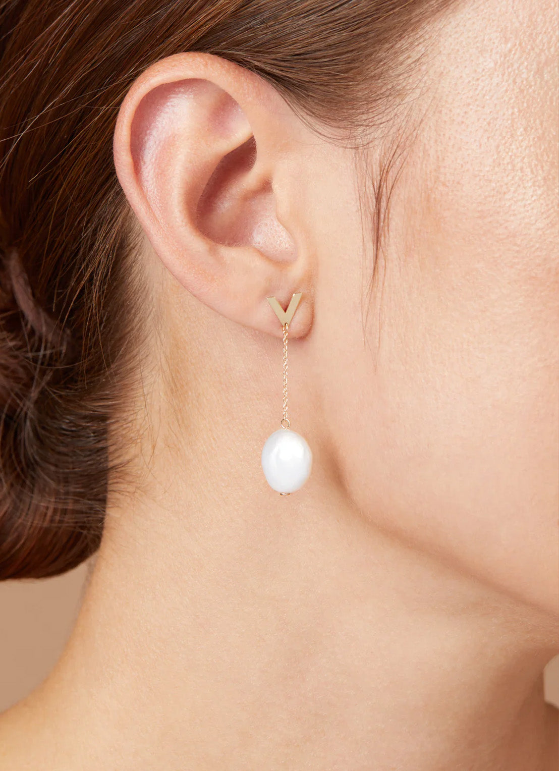 Yellow gold ear jewelry Marigold