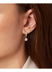 Gouden oorsieraden, 0.59 ct diamant, Enchanted
