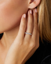 Witgouden ring, 1.00 ct diamant, Gallery