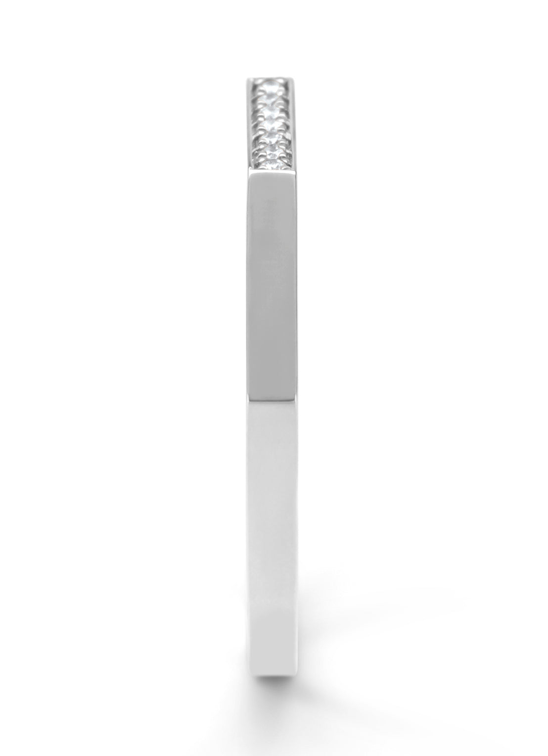 White gold ring, 0.03 ct diamond, Ensemble