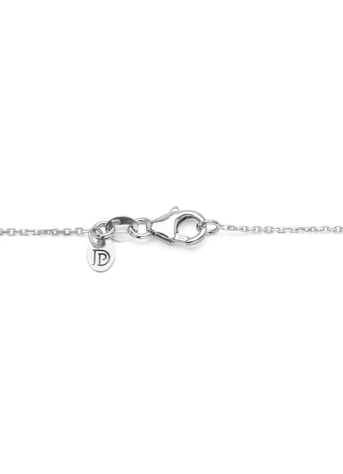 Witgouden anker lengtecollier Timeless Treasures 42cm