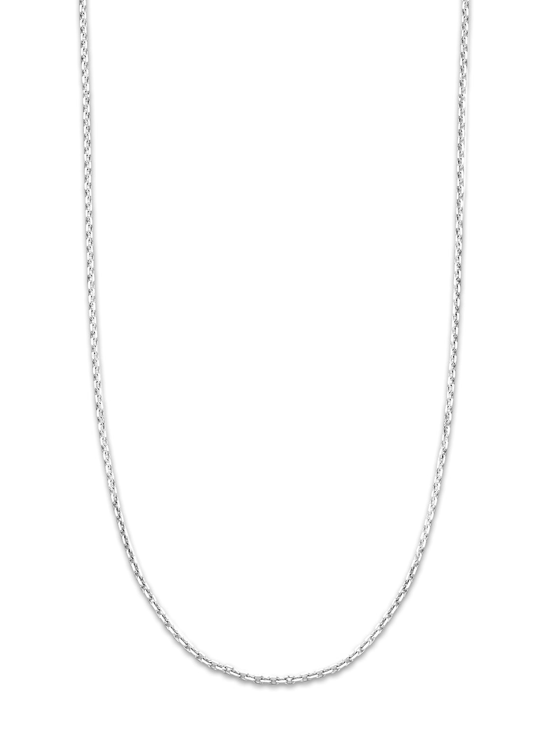 White gold anchor length length Timeless Treasures 40cm