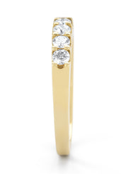Geelgouden ring, 0.50 ct diamant, Wedding