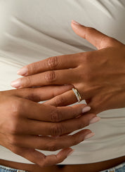 Geelgouden 14k trouwring, Wedding
