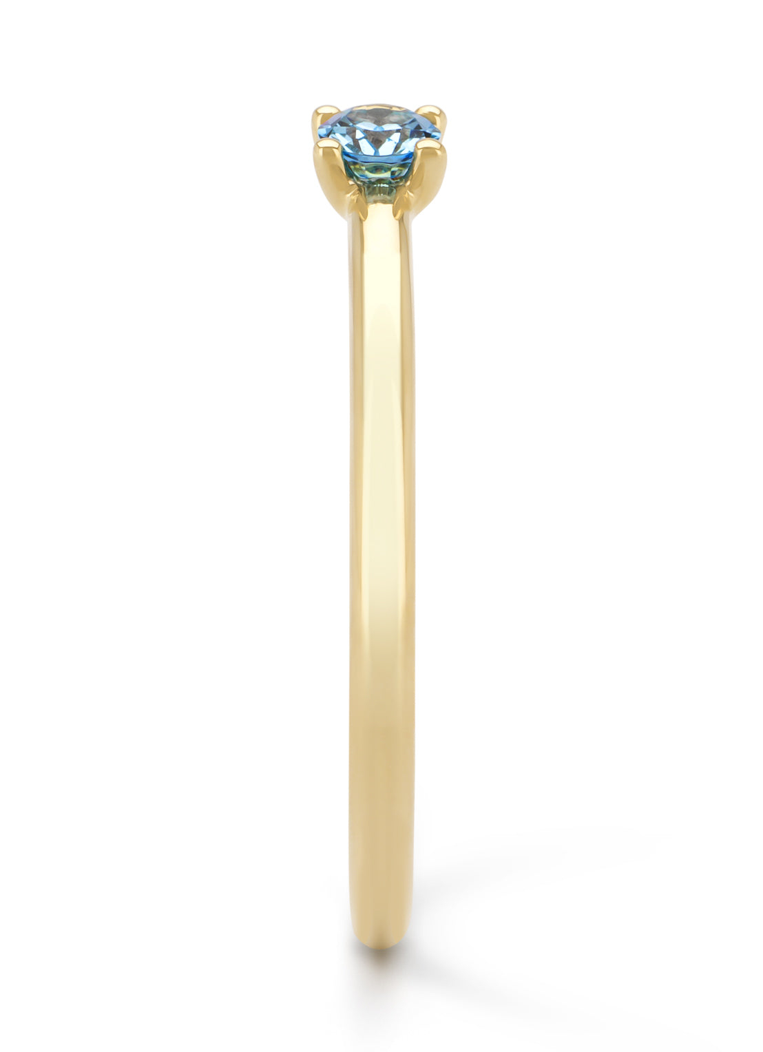 Geelgouden ring, 0.20 ct topaas, Joy