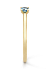 Geelgouden ring, 0.20 ct topaas, Joy