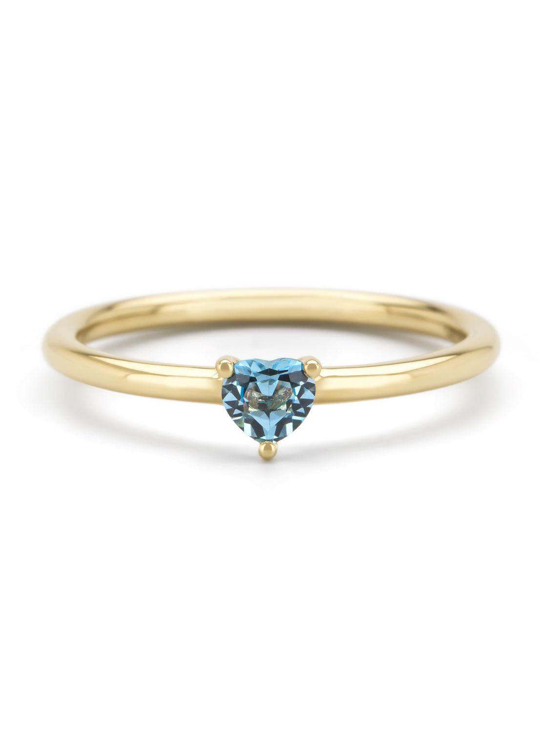 Geelgouden ring, 0.30 ct topaas, Joy