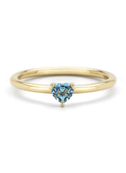 Geelgouden ring, 0.30 ct topaas, Joy