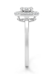 White gold ring, 0.31 ct diamond, Enchanted
