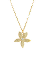 Yellow gold necklace Marigold