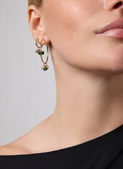 Yellow gold earring Marigold