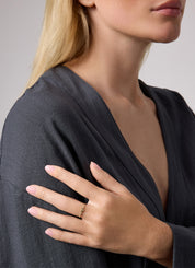 Yellow gold ring Marigold