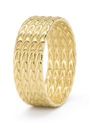 Yellow gold ring Marigold