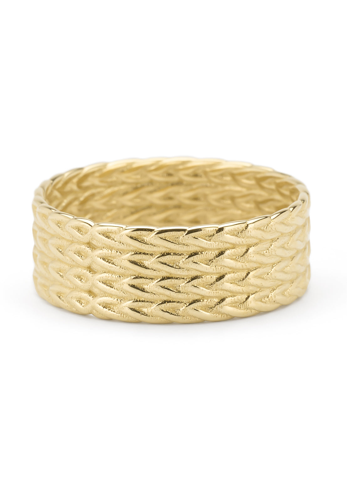 Yellow gold ring Marigold