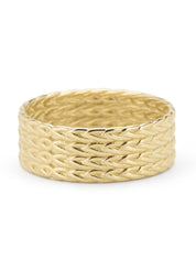 Yellow gold ring Marigold