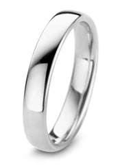 White gold 14 kt wedding ring, wedding
