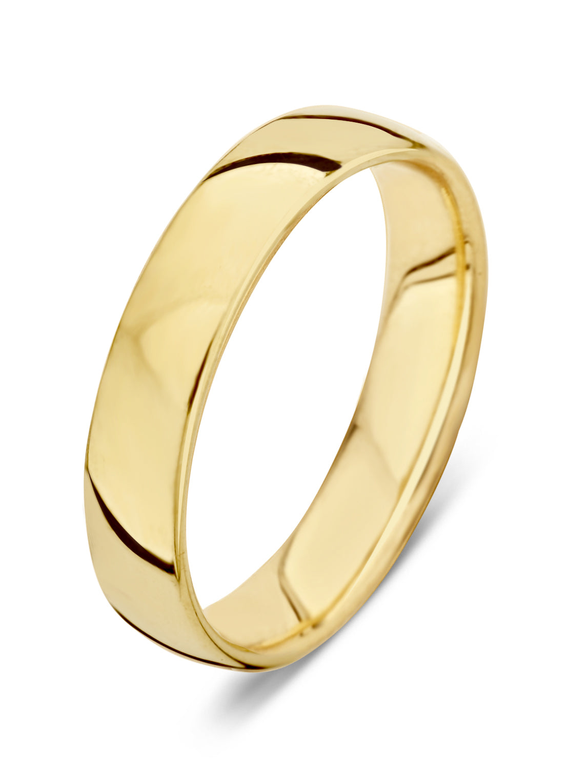 Geelgouden 18 kt trouwring, Wedding