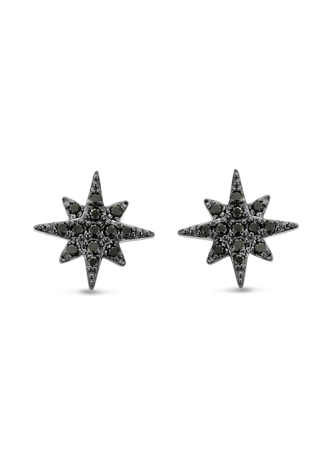 Geelgouden oorsieraden, 0.13 ct diamant, Cosmic