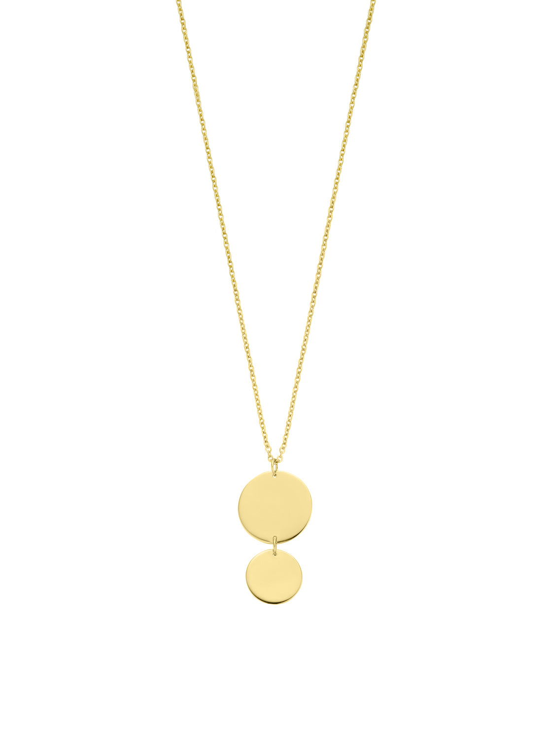Geelgouden collier Marigold