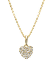 Yellow gold pendant, 0.11 ct diamond, Dreamer