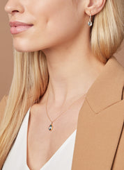 Geelgouden collier, 2.45 ct topaas, Philosophy