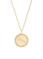 Geelgouden collier, Zodiac-Taurus, Stier