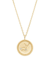 Geelgouden collier, Zodiac-Virgo, Maagd