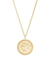Geelgouden collier, Zodiac-Sagittarius (Boogschutter)