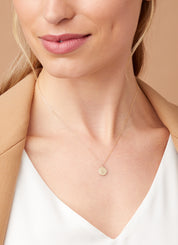 Geelgouden collier, Zodiac-Capricorn, Steenbok