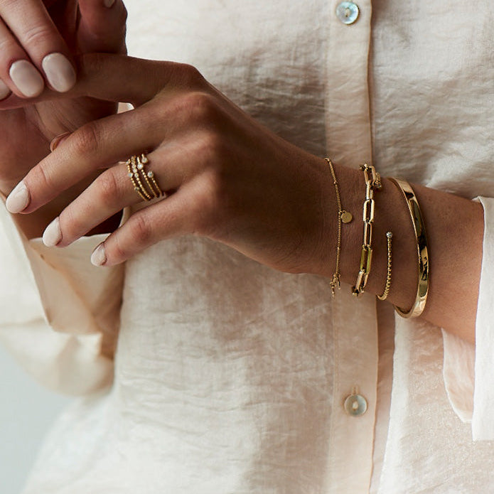 Bangle stacking