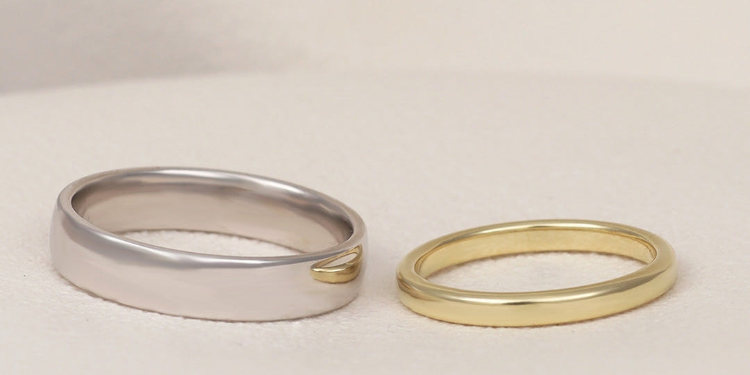Effen trouwringen