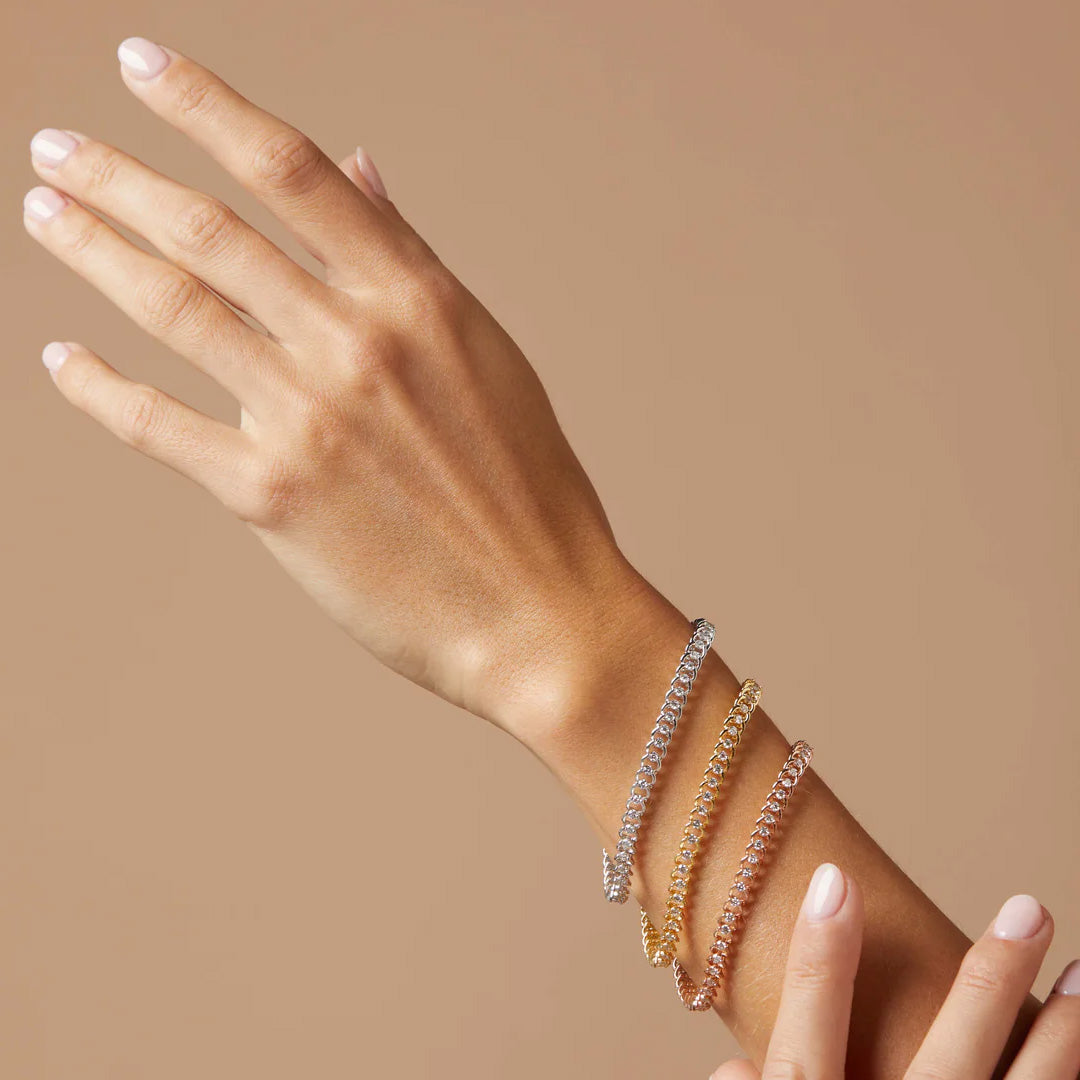 Roségouden armbanden
