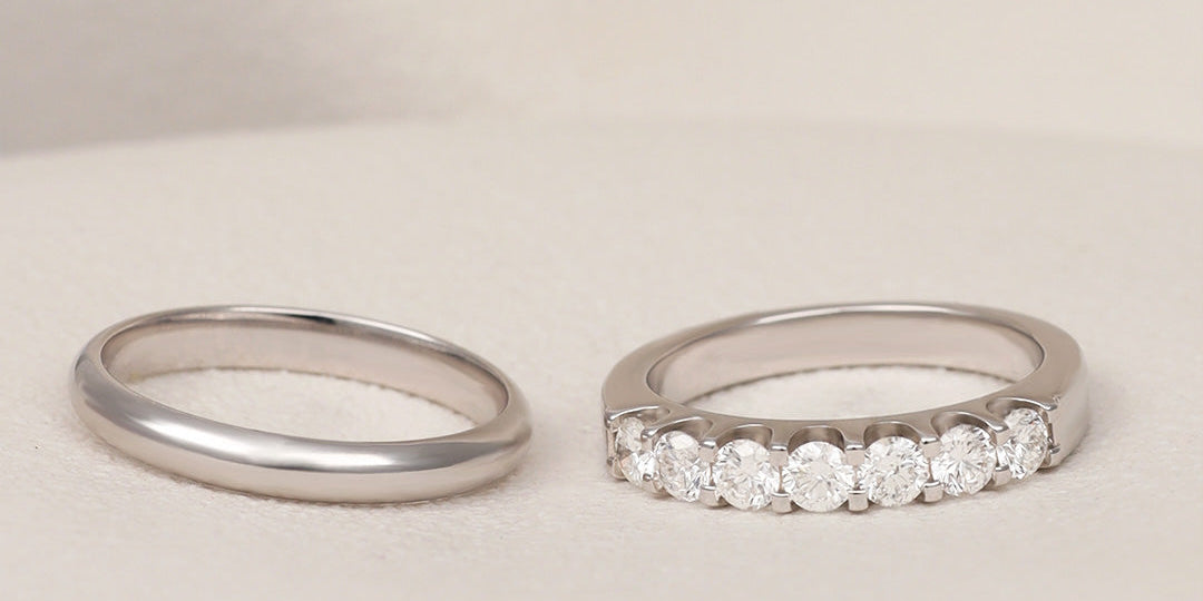 Witgouden trouwringen