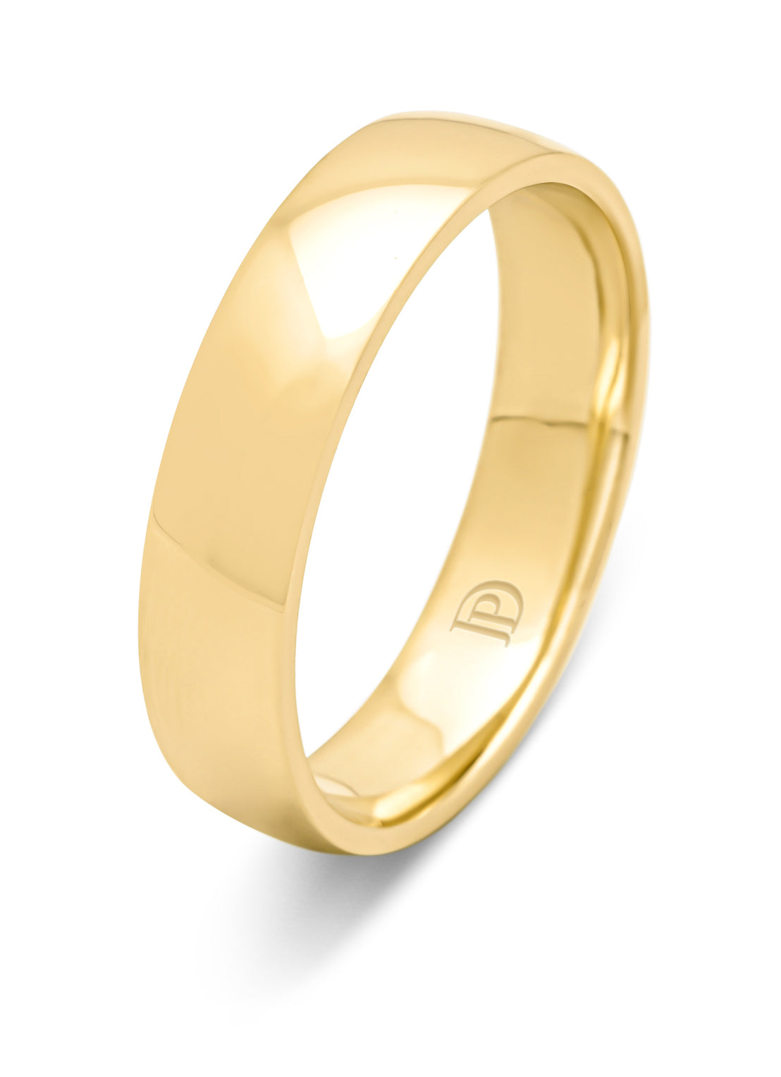 Geelgouden 18 kt trouwring, Wedding