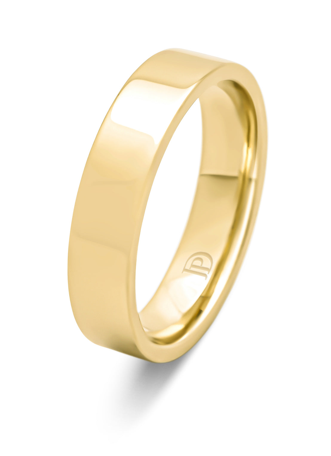 Geelgouden 18 kt trouwring, Wedding