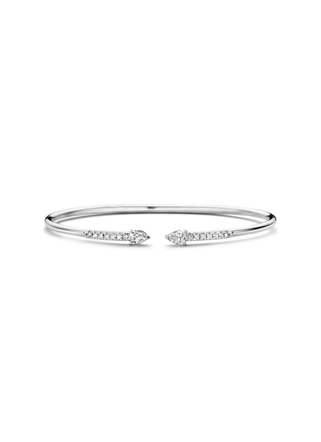 White gold bracelet, 0.98 CT Diamant, La Dolce Vita