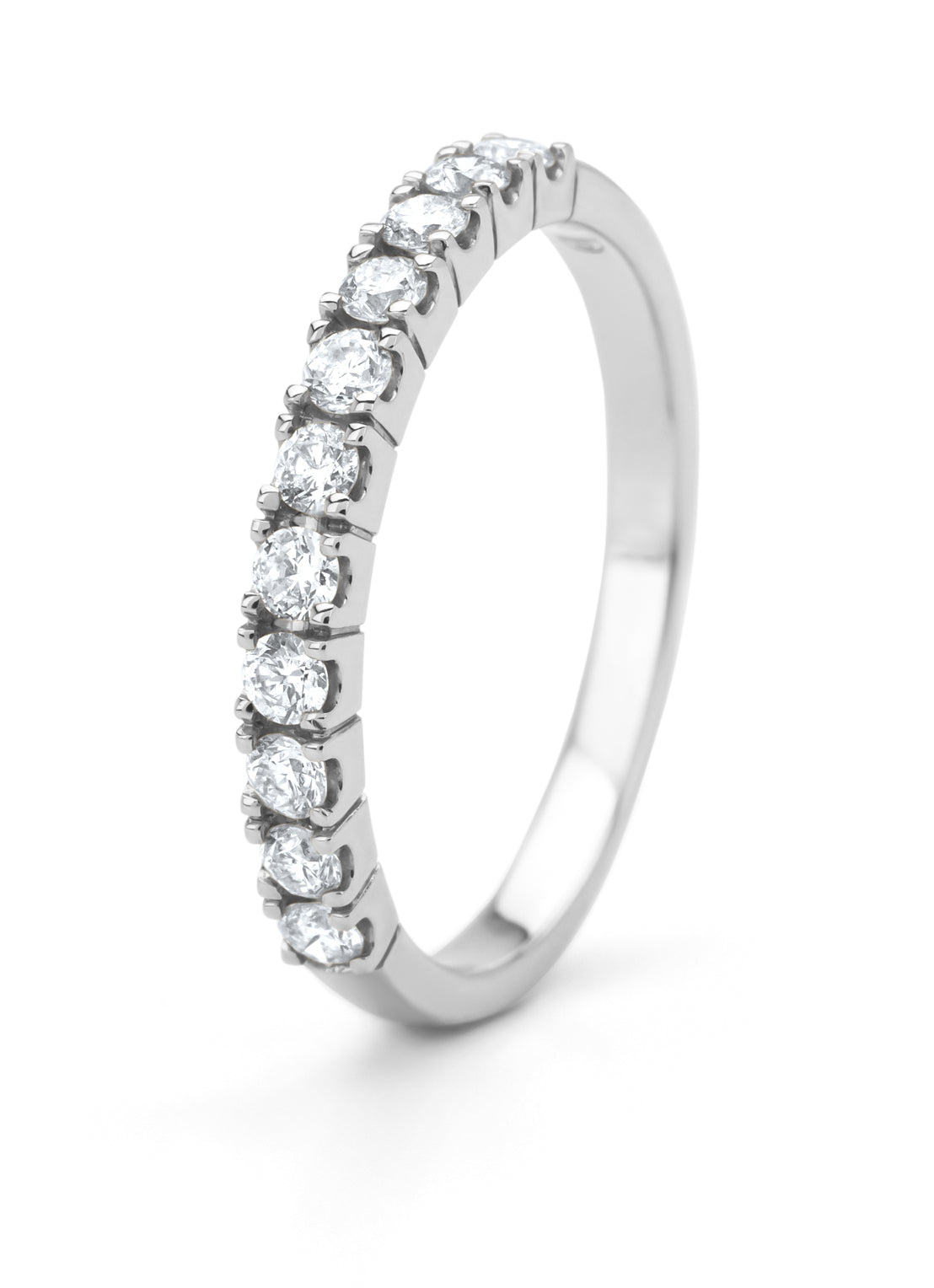 White gold ring, 0.40 ct diamond, Ensemble