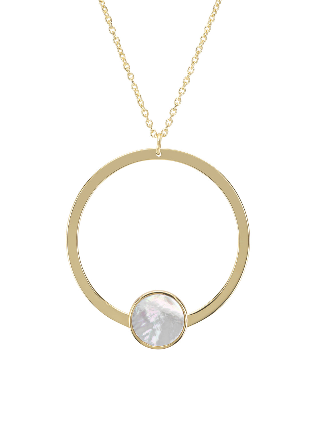 Yellow gold Collier Marigold