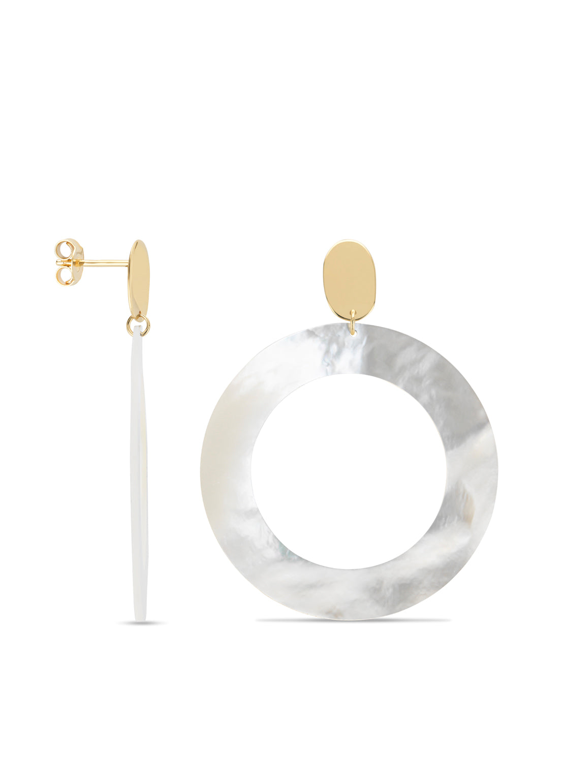 Yellow gold ear jewelry Marigold
